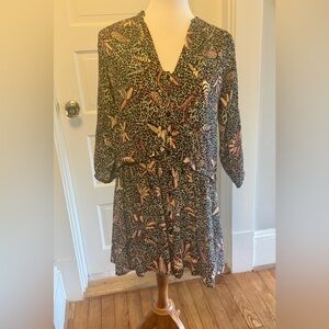 French Bash Ba&sh women’s drop waist mini dress size 0 extra small XS super cute